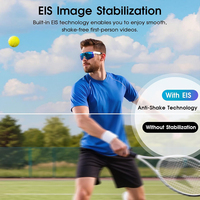 Gafas Ligeras con Reproductor de Música y Grabación de Audio, Gafas de Sol con Cámara IA y Grabación de Video