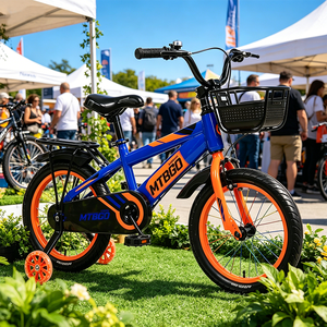MTBGO Nouveau style Vélo de montagne pour enfants, design CE, cadre en acier, frein, pour garçons - Product Image 3