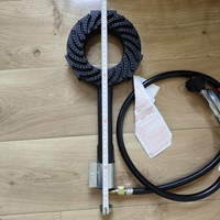 Brûleur à gaz commercial extérieur en fonte à brûleur unique pour camping, à fonctionnement efficace, avec régulateur