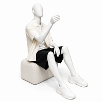 Mannequins abstraits homme-femme corps entier pour la présentation et l'exposition de vêtements en boutique et la conception d'intérieur