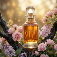 Botol Parfum Kaca Kosong Mewah 50ml 100ml Bentuk Prisma Heksagonal Isi Ulang Dengan Pompa Semprot Kemasan Kustom dengan Kotak