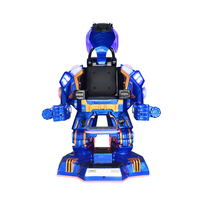 Offres Spéciales enfants adultes Robot monte Machine jeu d'arcade extérieur carré fer homme électronique pour les produits de parc d'attractions en plein air