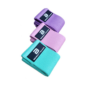 योगा फिटनेस इलास्टिक हिप सर्कल एंटी स्लिप लॉन्ग स्पीड पैर के लिए फैब्रिक हिप रेजिस्टेंस बैंड <span class=keywords><strong>3</strong></span> का सेट खरीदें - Product Image 4