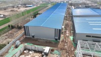 Edificio de Estructura de Acero de Alta Calidad, Resistente a Impactos, con Fuerte Rendimiento Sísmico y Estructura Confiable