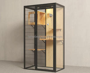 Casetta per <span class=keywords><strong>Gatti</strong></span> in Vetro Trasparente, Piccola Casa Panoramica per <span class=keywords><strong>Gatti</strong></span> da Interno - Product Image 4