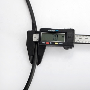 2000m 10/50/100/200 ftth sợi quang vá dây pvc áo khoác trong nhà màu đen bọc thép tpu ngoài trời không thấm nước 2 lõi 4 lõi - Product Image 2