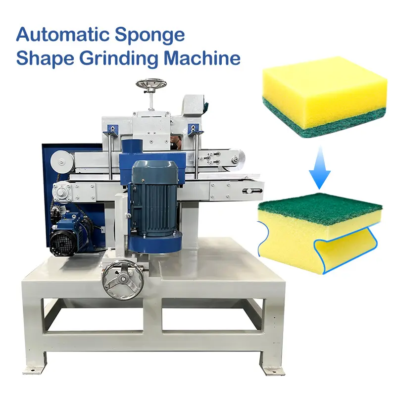 Automatic Sponge Shape Grinding Machine in Dish Washing Abrasive Sponges Production Line