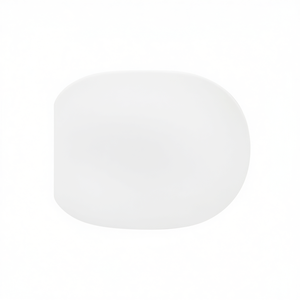 Asiento de Inodoro Termoestable Modelo TD14 Forma 6 Blanco 53 cm de Largo 38 cm de Ancho 6 cm de Alto - Product Image 3