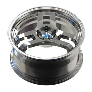 Cerchio in Lega Forgiata Classico a 3 Razze Argento Lucido 17 18 19 Pollici per <span class=keywords><strong>Auto</strong></span> <span class=keywords><strong>JDM</strong></span> ad Alte Prestazioni Fornitura Diretta dalla Fabbrica DOT - Product Image 6