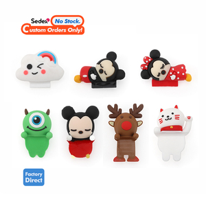 Giá gốc nhà máy, bán buôn búp bê silicon hoạt hình nằm, mô hình có thể tháo rời, phụ kiện điện thoại, hộp bí ẩn, móc khóa điện thoại - Product Image 2