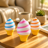 Jouet Squishy Réaliste Glace Southpeak, en TPR Solide à Dégradé de Couleurs, à Rebond Lent, Anti-Stress Sensoriel, Outil d'Aide à la Concentration pour TDAH