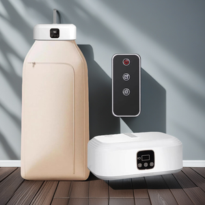 Séchoir à Vêtements <span class=keywords><strong>Électrique</strong></span> Portable Mini Plancher de Repassage à Vapeur Chauffage Rapide Pliable Télécommande Séchoirs Compacts - Product Image 1