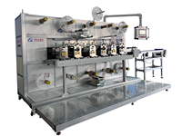 Machine de découpe rotative électrique automatique à commande PLC pour pansements médicaux, canules, pansements transparents en PU et fixations