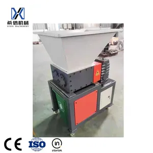 XIXIN-trituradora de plástico de doble eje, máquina trituradora de acero y metal para reciclaje de residuos, hoja de hierro
