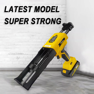 Outil de construction automatique à double tube 20V pour le calfeutrage électrique des carreaux de céramique avec batterie - Product Image 4