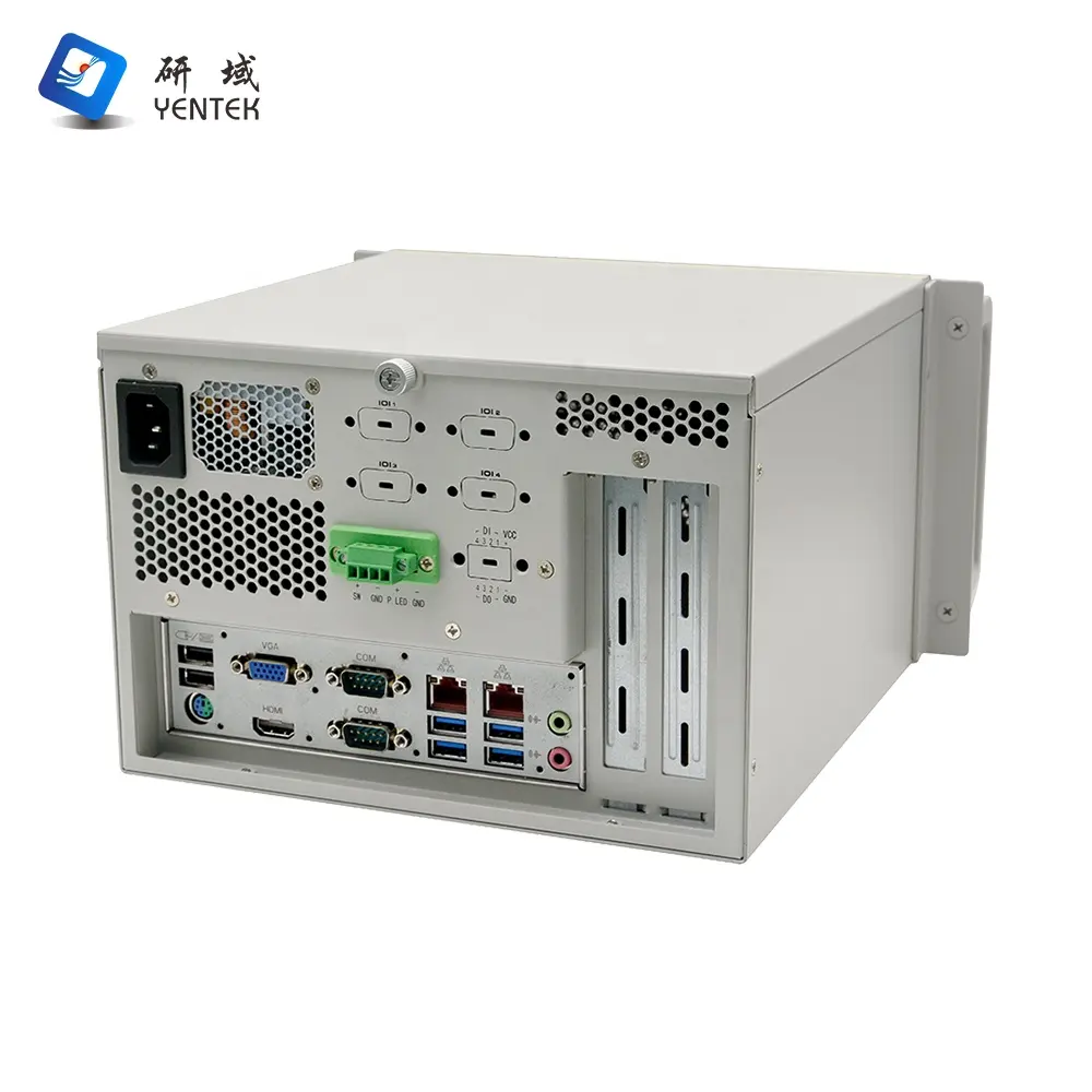 Quellhersteller LGA1150 LGA1151 LGA1200 1*PCIE X16 4u industrieller PC Umwelterkennung 4u Rackmontage Industriecomputer