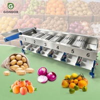 Datum, formaat, passievrucht, sortering knoflookbollen, sorteermachine, peper, granaatappel, aardappel, commercieel product op gewicht