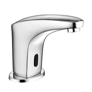 现代智能传感器黄铜水龙头独特设计节水甲板安装浴室和厨房用盆水槽水龙头