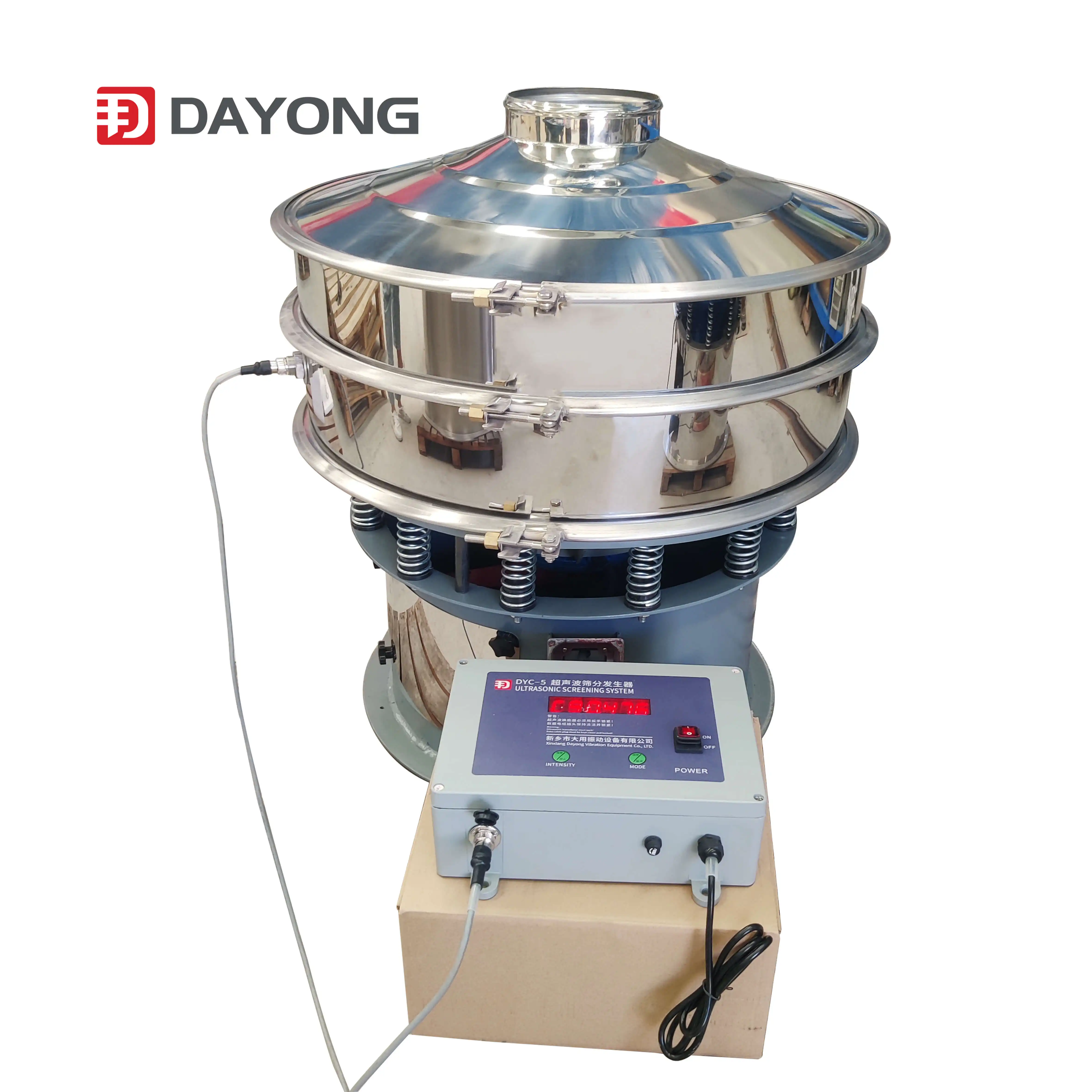 High Quality Multi-Layer Use Ultrasonic Vibrating Screen For Granular Activated Carbon