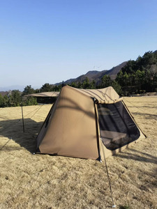 Hot 2-3 Person Cotton Camping <b>Tent</b> Family Camping Outdoor Gathering - Product Image 4