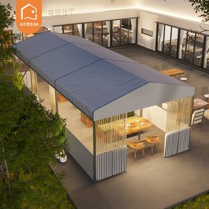 Nhiệm vụ nặng nề 10 'x 30' bên Lều tán không thấm nước đám cưới & tổ chức sự kiện nơi trú ẩn với sidewalls cửa ngoài trời thu thập <span class=keywords><strong>gazebo</strong></span> Trắng - Product Image 1