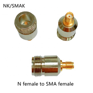 Adaptateur en cuivre pur NJ SMAK N mâle vers SMA femelle, adaptateurs RF en cuivre, connecteur SMA vers N SMAK - Product Image 3