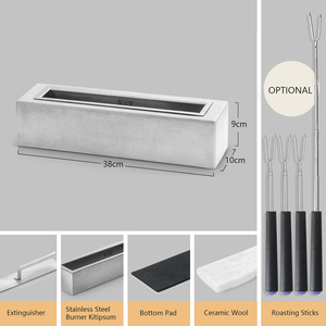 <span class=keywords><strong>Meilleur</strong></span> foyer de bricolage de conception moderne pour l'extérieur pour les cheminées extérieures - Product Image 2
