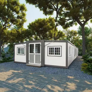 Nuevo diseño prefabricado casa contenedor extensible precio 20 pies 40 pies cabina móvil casas 2 dormitorios Modular prefabricada casa portátil - Product Image 5