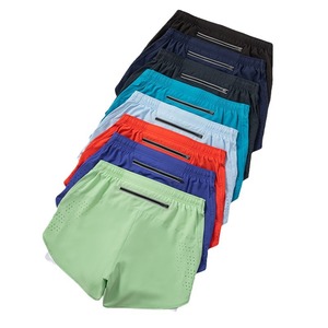 Shorts <span class=keywords><strong>de</strong></span> sport pour hommes d'été, taille mi-haute, cordon <span class=keywords><strong>de</strong></span> serrage, marathon, course à pied, double couche, anti-déchirure, plage, maillots <span class=keywords><strong>de</strong></span> <span class=keywords><strong>bain</strong></span> - Product Image 5