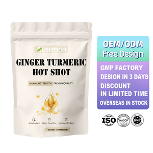 Напиток-энергетик Ausreson с натуральными ингредиентами: имбирь и куркума, с ароматом апельсина - Product Image 1