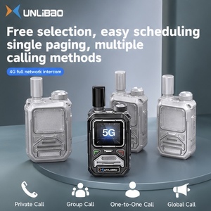 XUNLIBAO WZ-900 4G LTE PoC de haute qualité avec carte <span class=keywords><strong>SIM</strong></span> WCDMA GPS, radio bidirectionnelle longue portée, talkie-walkie mondial - Product Image 5