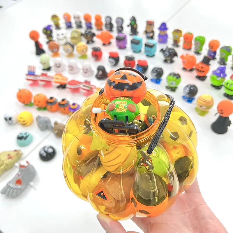 Pumpkin Bottle Custom Gift Sets Holiday Customized Promotion Gifts Halloween Toys Classic Wind-up Novelty Quirky Toys