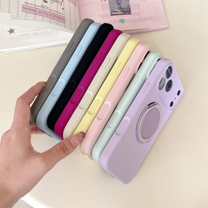 Funda Magnética con Soporte de 360° para Carga Inalámbrica para iPhone 17, 17 Air, 16, 15, 14 Pro Max, Silicona Líquida con Microfibra en el Interior - Product Image 3