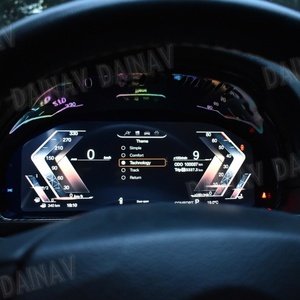 Panneau d'instruments LCD de voiture de 12,3 pouces pour BMW Série 5 Série 6 F10 X3 2010-2017, cockpit virtuel, compteur de vitesse, instrument Ce Linux - Product Image 3