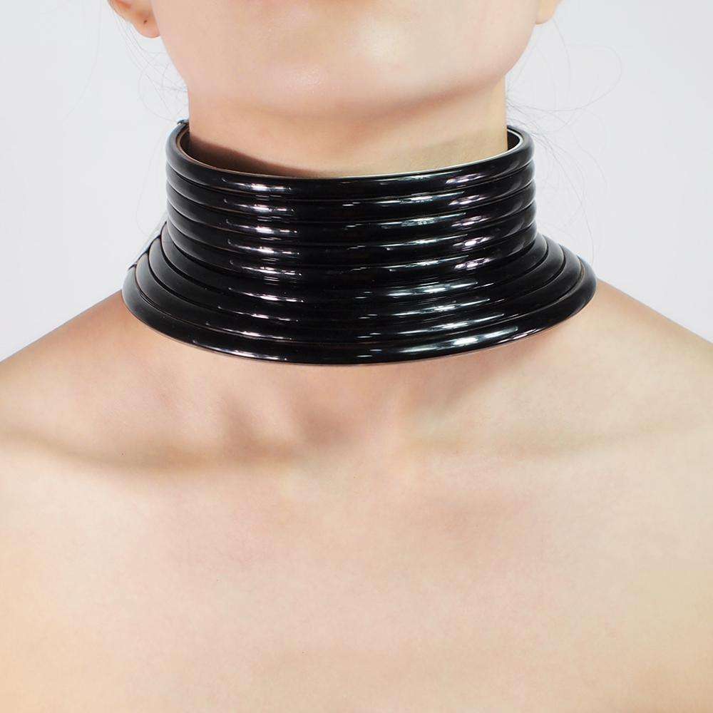 Vintage Statement Choker Necklace Indian Style Jewelry