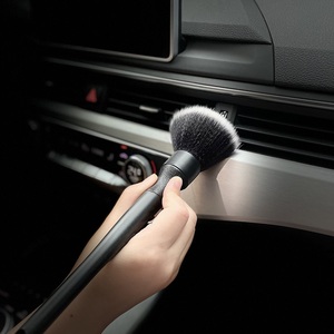 Juego de cepillos para detalles de <span class=keywords><strong>lavado</strong></span> de coches Interior de pelo <span class=keywords><strong>suave</strong></span> perfecto para emblemas de automóviles ruedas salidas de aire - Product Image 5
