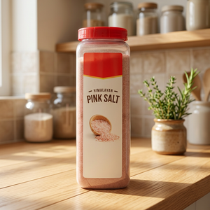 Sal Fina Rosa Oscura del Himalaya, Sal Comestible Natural en Gránulos Refinados, Logotipo Personalizado, Empaque a Granel y en Bolsas, Sal Rosa Claro - Product Image 1