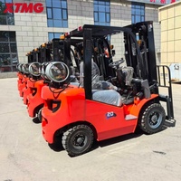Chariot élévateur GPL XTMG Factory Outlet 3, 3.5, 4, 5 tonnes, hauteur de levage 3m, double carburant, moteur Nissan, chariot élévateur tout-terrain, performance fiable