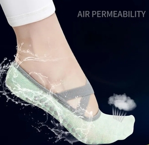 ถุงเท้าโยคะสำหรับเต้นบัลเล่ต์ไม่ลื่นแบบพรีเมี่ยมใหม่ - Product Image 5