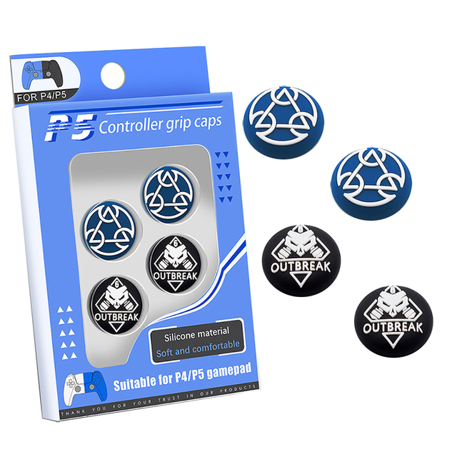 Best Seller Game Accessories for Playstation 5 Thumb Stick Silicone Grips Protection for PS5 Wireless Controller