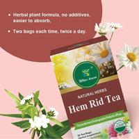 Thé OEM Hem Rid : Complément Digestif pour Soulager l'Inconfort – Tisane Naturelle aux Herbes de Chrysanthème, Andrographis et Hedyotis en Sachets – Marque Privée