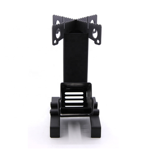 Tent Heater Wood Burning small wood Stove Camping mini coal pellet Rocket Stove with Handle - Product Image 4