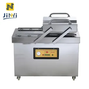 JINYI DZ-600/2SC Venda Quente Moderna Máquinas De Embalagem A Vácuo De Câmara Dupla Embalagem De Máquina De Vácuo De Nitrogênio