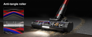 Aspirateur balai sans fil VC-2501 avec brosse anti-emmêlement et filtre HEPA pour tapis et sols durs - Product Image 6