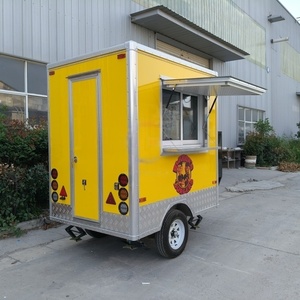 YLROAD Factory Direct Custom Mini <b>Square</b> Food Trailer Compact Mobile Snack Truck for Sale - Product Image 3