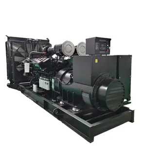 SHX açık kızak 1000 kw jeneratör fiyat 1100 kw acil jeneratör 1250 kva elektrik üretimi