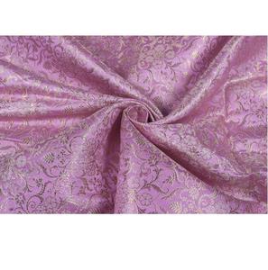 Tela de Brocado de Poliéster Ecológica y Ligera con Diseño Floral Abstracto y Acabado Brillante para Bolsos de Diseño para Niñas - Product Image 6