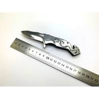 Type de matériau en acier inoxydable utilitaire survie tactique chasse en plein air couteaux de poche pliants couteau de Camping