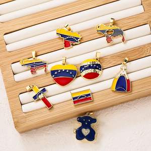 Jinyuan, Oferta Especial, Chapado en Cobre con Oro de 18k, Piedra Natural, Mapa de Rusia y Medio Oriente, Popular, Personalizado, con Diseño de Gota de Aceite, para Oficina/Trabajo - Product Image 2