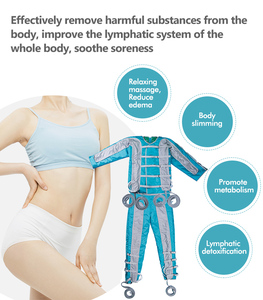 Máquina de Drenaje Linfático Vertical de Cuerpo Completo con Controles Separados que aumenta la circulación linfática - Product Image 3